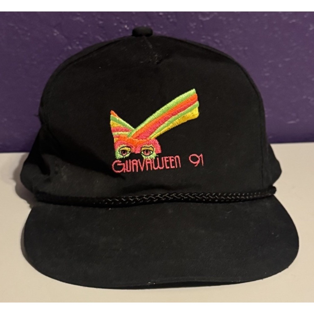 Vintage Tampa Bay Buccaneers Guavaween Hat Ybor City Lightning Rays 90s Rare